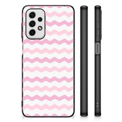 Samsung Galaxy A23 Back Case Waves Roze