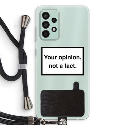 Your opinion: Samsung Galaxy A52s 5G Transparant Hoesje met koord