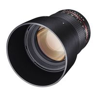 Samyang 85mm f/1.4 AS IF UMC Fujifilm X-mount objectief - thumbnail