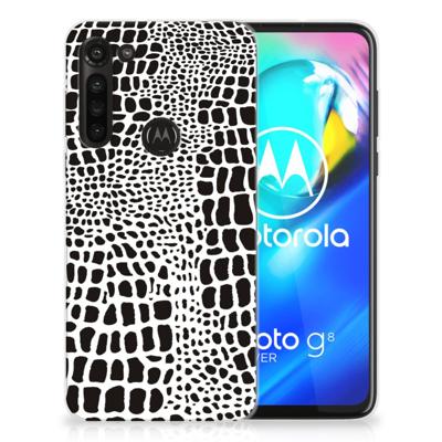 Motorola Moto G8 Power | TPU Hoesje | Slangenprint