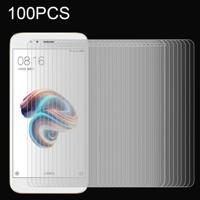 100 stuks Xiaomi Mi 5 X / A1 0 26 mm 9H oppervlaktehardheid 2.5D Explosieveilig volledig scherm getemperd glas scherm Film