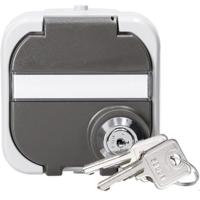 Buiten stopcontact met slot