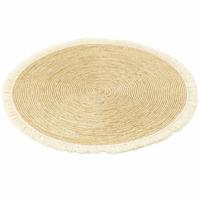 J-Line vloerkleed bohemian 70 cm | 6 stuks