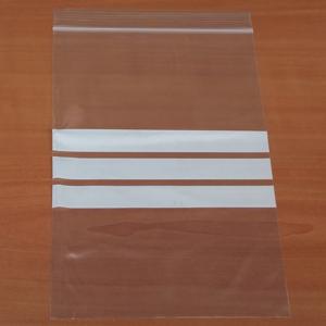 100 Gripzakjes 160 x 230 mm met schrijfvlak 50 micron