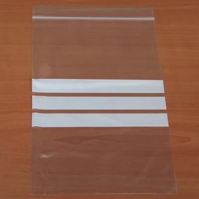 100 Gripzakjes 160 x 230 mm met schrijfvlak 50 micron