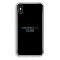 Retro: iPhone X Transparant Hoesje Retro: iPhone X Transparant Hoesje
