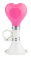 PexKids Fiets hupe pexkid&apos;s hart - wit met een roze eekhoorn