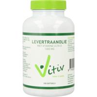 Vitiv Levertraanolie 1000mg vitamine A D