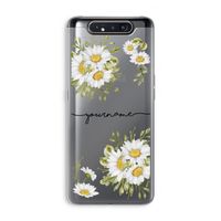 Daisies: Samsung Galaxy A80 Transparant Hoesje