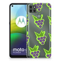 Motorola Moto G9 Power Siliconen Case Druiven