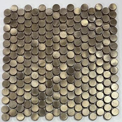 BWS Goud Mozaiek Rond 30 x 30 cm Boss & Wessing