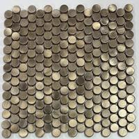 BWS Goud Mozaiek Rond 30 x 30 cm Boss & Wessing