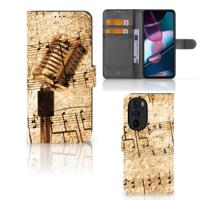 Motorola Edge 30 Pro | Telefoonhoesje met foto | Bladmuziek