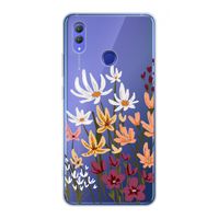 Painted wildflowers: Honor Note 10 Transparant Hoesje