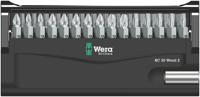 Wera Bit-Check 30 Wood 2 SB 05057438001 Bitset 30-delig Kruiskop Phillips, Kruiskop Pozidriv, Torx