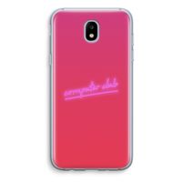 Vice Glow: Samsung Galaxy J5 (2017) Transparant Hoesje Vice Glow: Samsung Galaxy J5 (2017) Transparant Hoesje