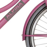 Alpina Spatbord set 20 Cargo fuchsia pink matt