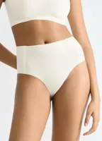 Zero Feel taille slip dames 2.0 - High waist - Hoge naadloze dames onderbroek - Katoenen kruisje - Schijnt niet door - Zwart - Huidskleur - - XS -