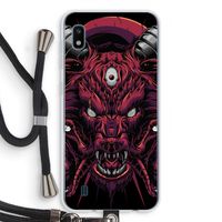 Hell Hound and Serpents: Samsung Galaxy A10 Transparant Hoesje met koord
