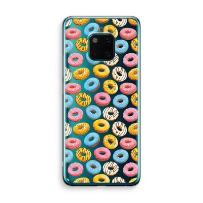 Pink donuts: Huawei Mate 20 Pro Transparant Hoesje