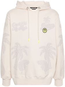 BARROW hoodie en coton à patch logo - Tons neutres