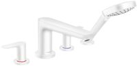 Hansgrohe Talis E 4-gats badrandmengkraan Mat Wit