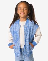 HEMA Kinder baseballvest paisley blauw (blauw) - thumbnail