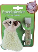 Boon kattenspeelgoed schaap plus catnip vulbaar 12 cm - Gebr de boon