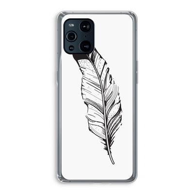 Pluim: Oppo Find X3 Transparant Hoesje