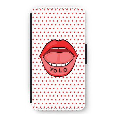 Yolo Denise: iPhone 11 Pro Max Flip Hoesje