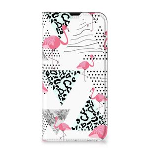 iPhone 13 Pro Max Hoesje maken Flamingo Triangle