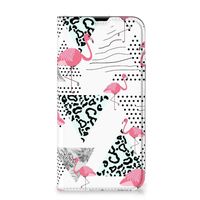 iPhone 13 Pro Max Hoesje maken Flamingo Triangle - thumbnail