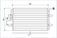 Airco condensor 817244