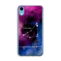 Sterrenbeeld - Donker: iPhone XR Transparant Hoesje