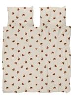Snurk Squirrels Beige dekbedovertrek