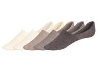 esmara 5 paar dames sneakersokken (crème/beige/bruin, 35-38)