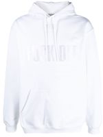 VTMNTS hoodie à slogan imprimé - Blanc
