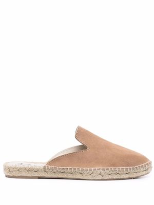 Manebi espadrilles en daim - Tons neutres Manebi espadrilles en daim - Tons neutres