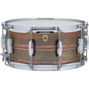 Ludwig LC663 Raw Copper Phonic 14 x 6.5 inch snaredrum