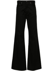 R13 pantalon ample à taille haute - Noir