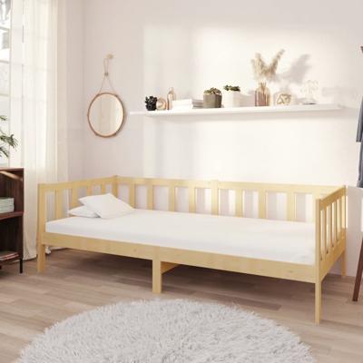 Slaapbank massief grenenhout 90x200 cm