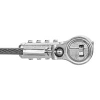 Targus DEFCON Ultimate Universal Serialised Combination Cable Lock with Slimline Adaptable Lock Head diefstalbeveiliging - thumbnail