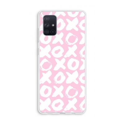 XOXO: Galaxy A71 Transparant Hoesje