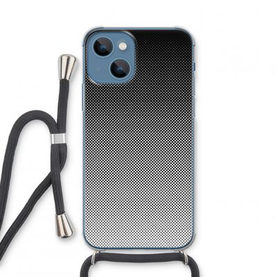 Musketon Halftone: iPhone 13 mini Transparant Hoesje met koord