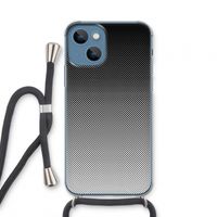 Musketon Halftone: iPhone 13 mini Transparant Hoesje met koord