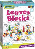 Wader bouwsysteem leaves blocks 200 delig Wader bouwsysteem leaves blocks 200 delig