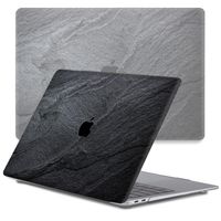 Lunso MacBook Pro 16 inch (2019) cover hoes - case - Black Stone