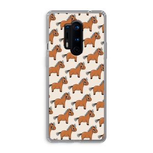 Pony: OnePlus 8 Pro Transparant Hoesje