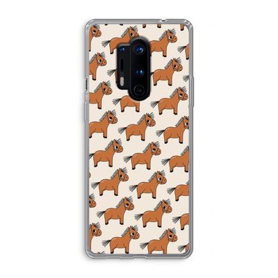 Pony: OnePlus 8 Pro Transparant Hoesje