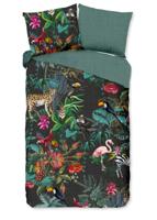 Good Morning Dekbedovertrek "jungleprint" - Multi - (140x200/220 cm) - Katoen